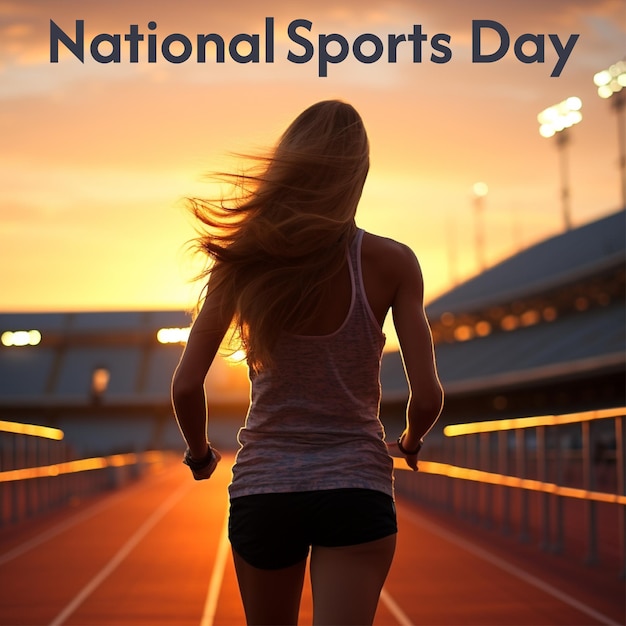 Dia mundial do atletismo e dia nacional do esporte