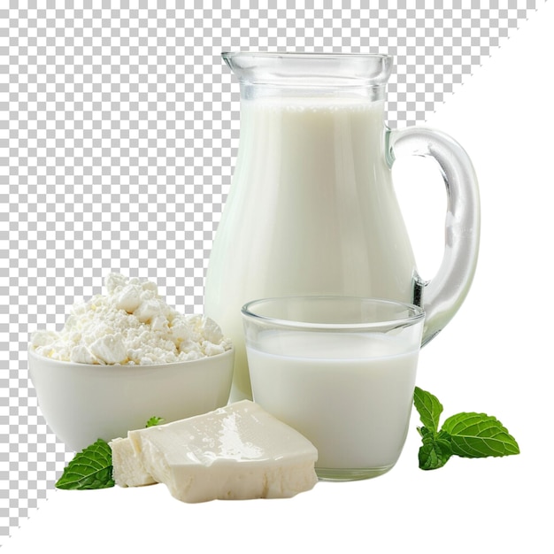 PSD día mundial de la leche realista leche salpicada botella de leche producto lácteo aislado sobre un fondo transparente