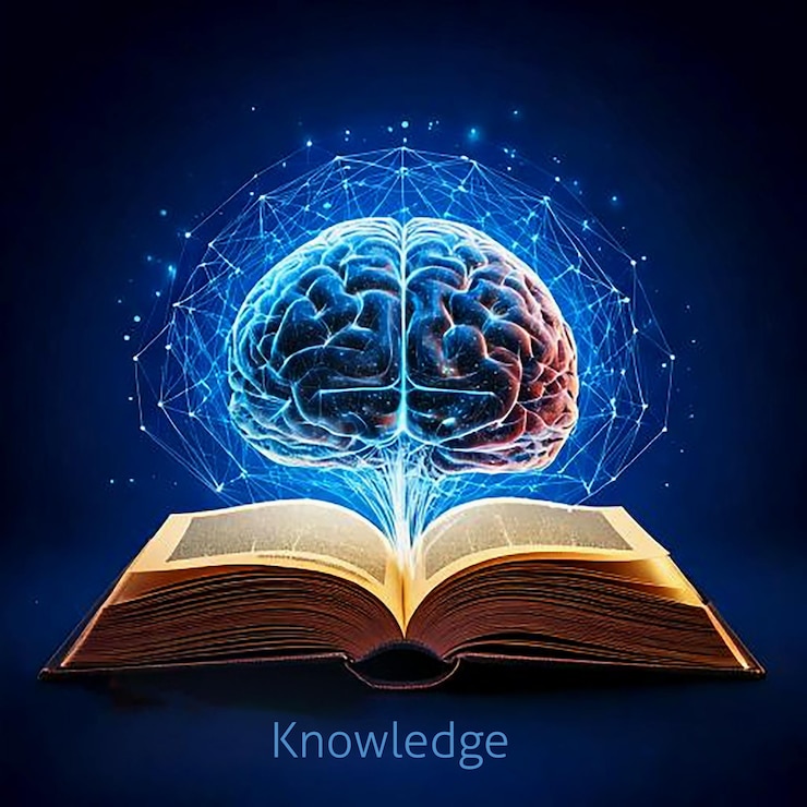 PSD día mundial del libro con fondo azul