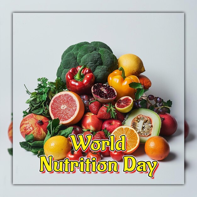 PSD día mundial de la nutrición día de la salud día de la alimentación día vegetariano día vegano día internacional de la seguridad alimentaria día internacional de las frutas