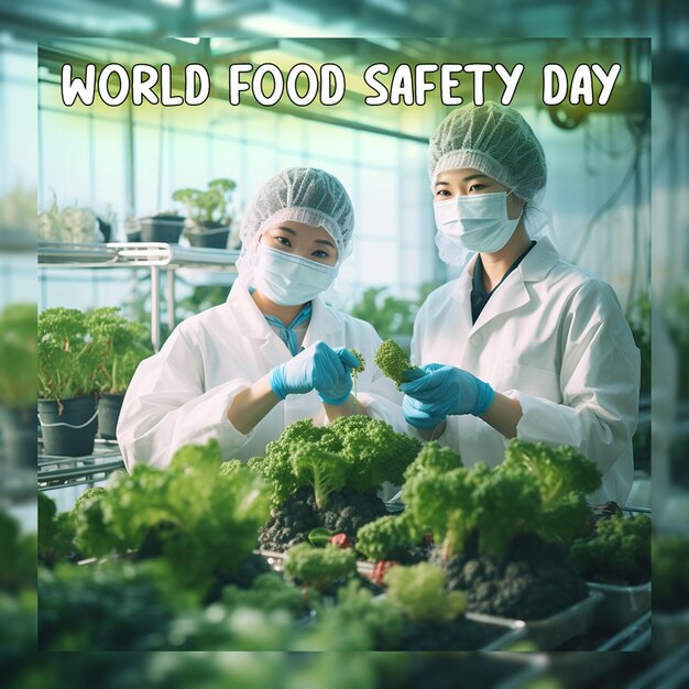 Día mundial de la seguridad alimentaria y concepto del día mundial de la alimentación