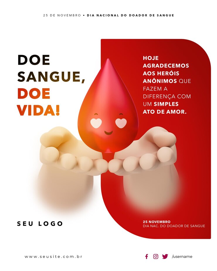 El Día Nacional del Donante de Sangre en honor a los Héroes Anónimos