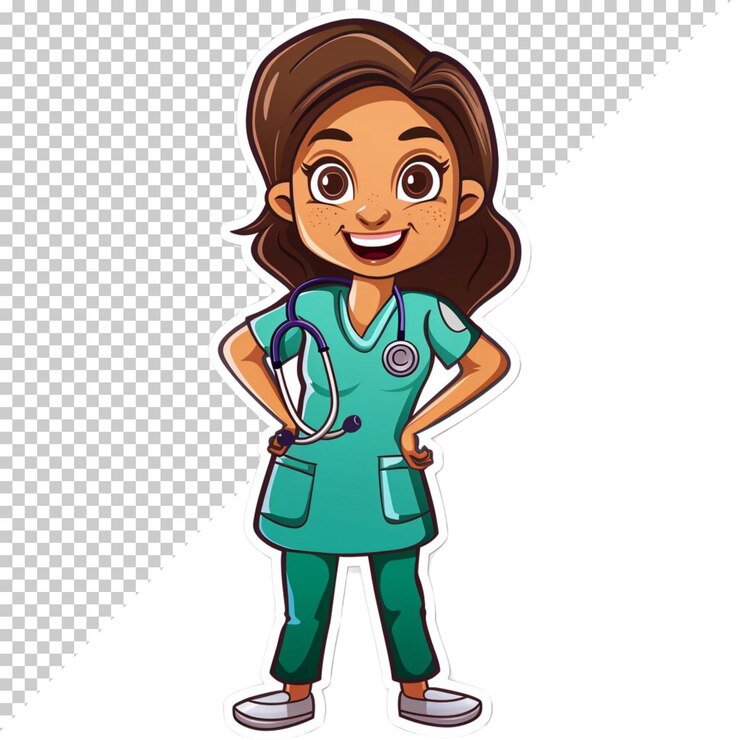 PSD día nacional de los médicos día mundial de la salud médico estetoscopio corazón aislado en un fondo transparente