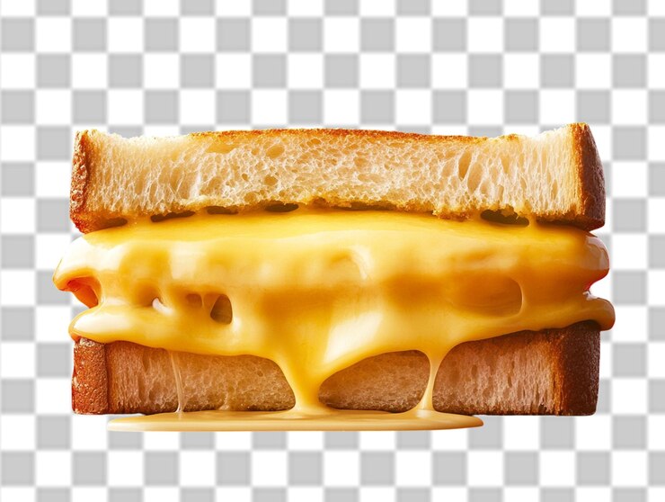PSD día nacional del sándwich de queso a la parrilla psd png