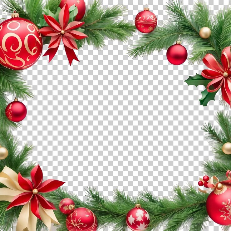 PSD día de navidad camino de recorte aislado en fondo blanco png