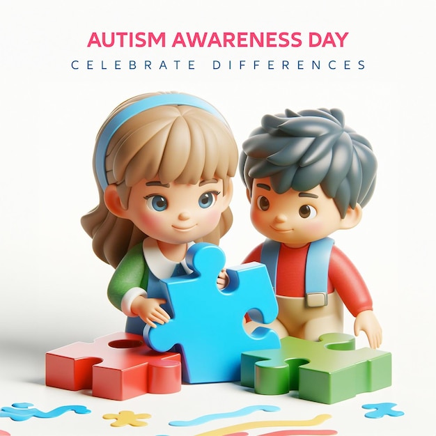 PSD día de las redes sociales de autismo