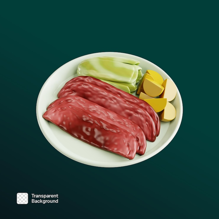 PSD el día de san patricio alimentos bebidas ilustración 3d plantilla png