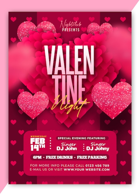 PSD el día de san valentín es un evento especial.