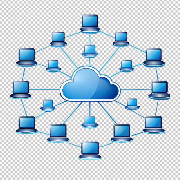 PSD diagrama de computación en la nube