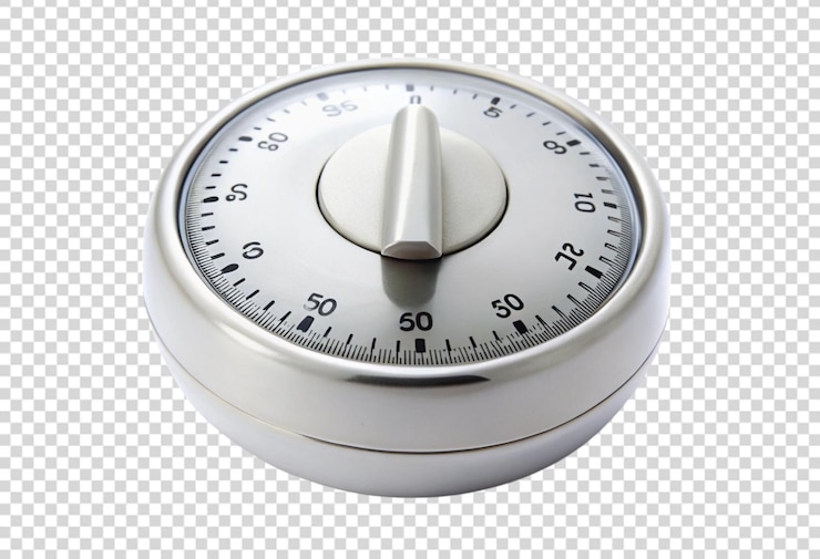 PSD un dial de plata con el número 10 en él