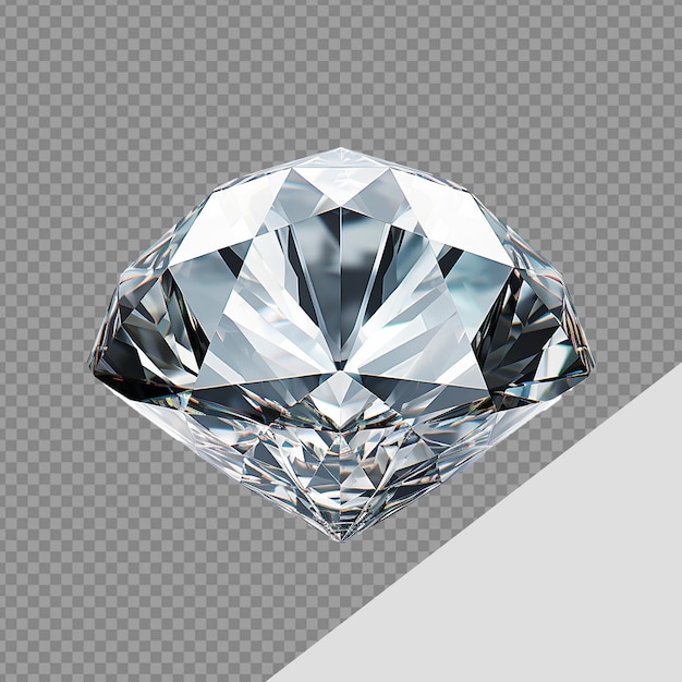 PSD diamante png isolado em fundo transparente