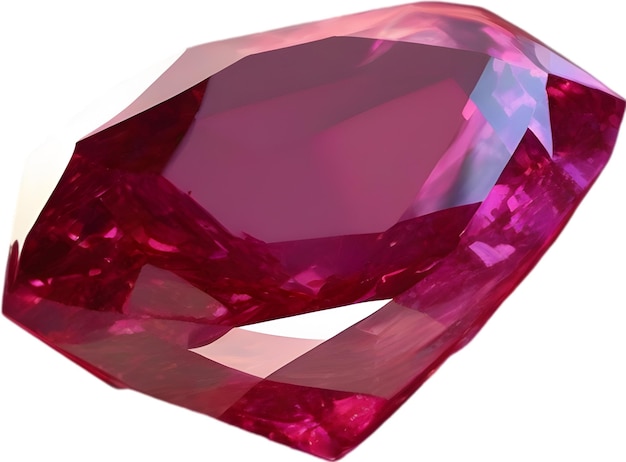 PSD un diamante rosa con un diamante rosado en la parte superior