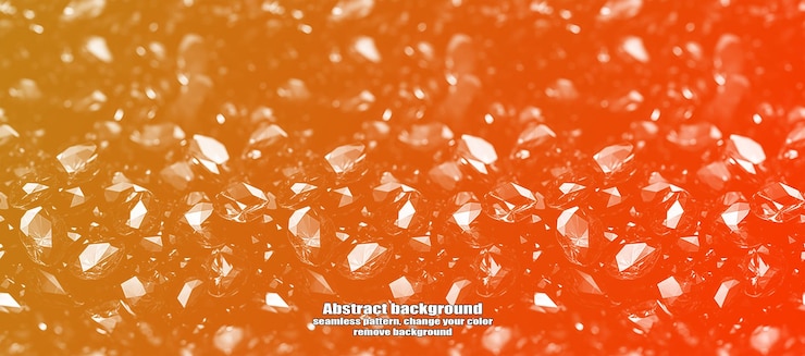 PSD diamantes brillantes de abstracción perfecta sin fin en el brillo con fondo colorido de textura aislada