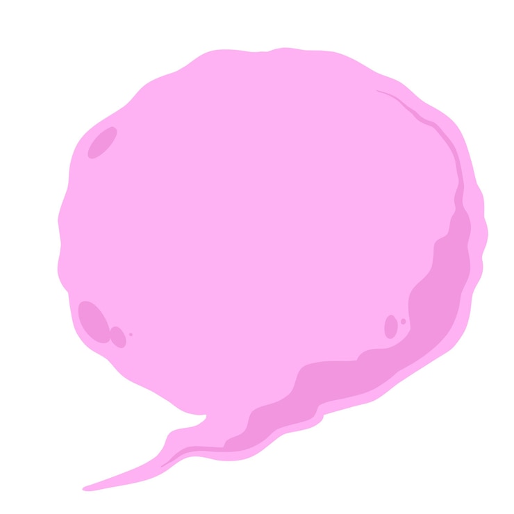 PSD el dibujo animado de bubble chat