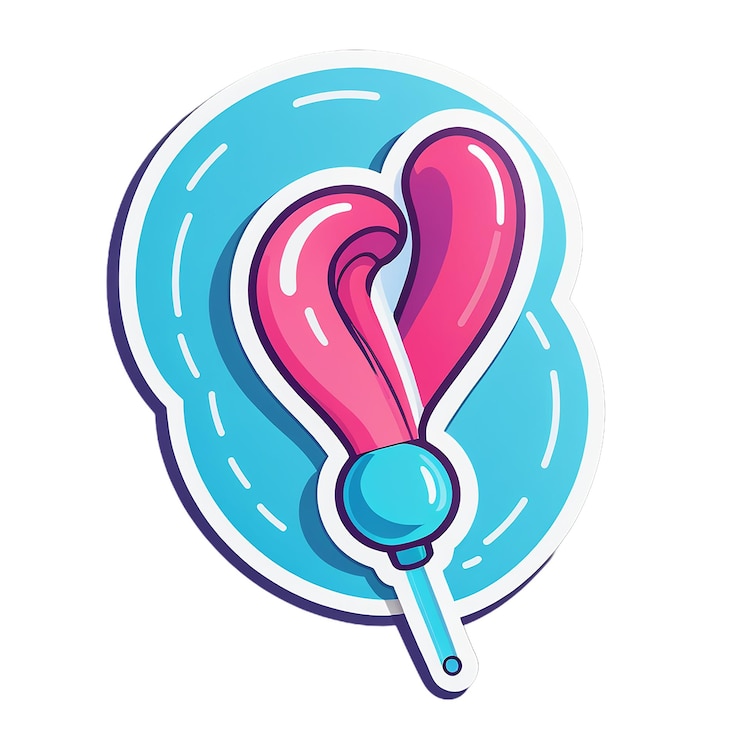 PSD un dibujo de un corazón con un fondo rosa y azul