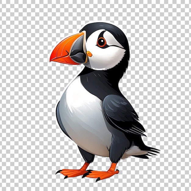 un dibujo de dibujos animados de un pingüino con una cara triste