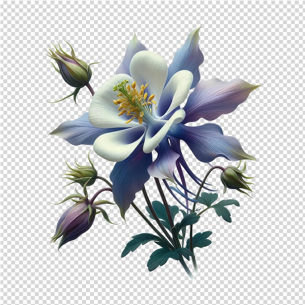 Un dibujo de una flor con la palabra iris en él