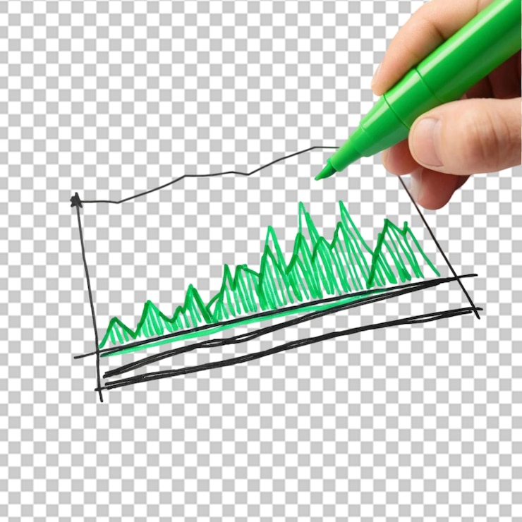 PSD dibujo a mano grafico