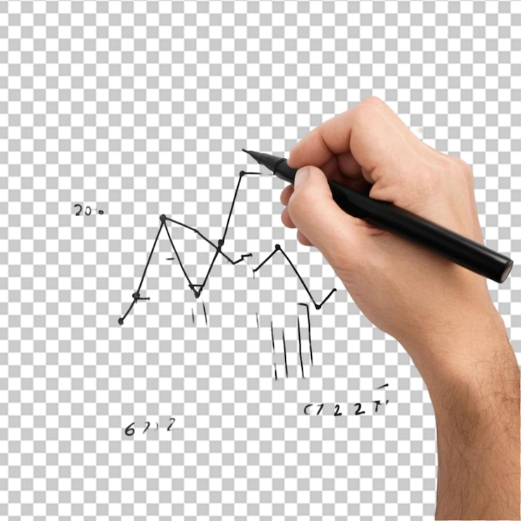 PSD dibujo a mano grafico