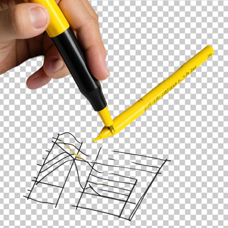 PSD dibujo a mano grafico