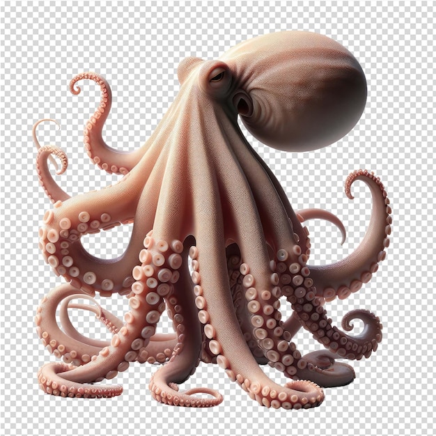 PSD un dibujo de un pulpo con la palabra pulpo en él