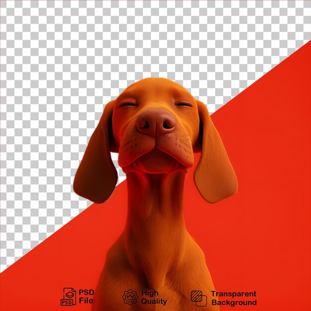 PSD dibujos animados golden retriever aislado en fondo transparente incluyen archivo png