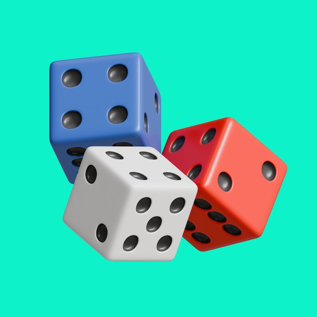 Dice 3d icon