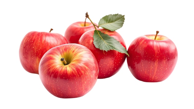 Die köstlichen roten Äpfel sind eine frische und gesunde Leckerei