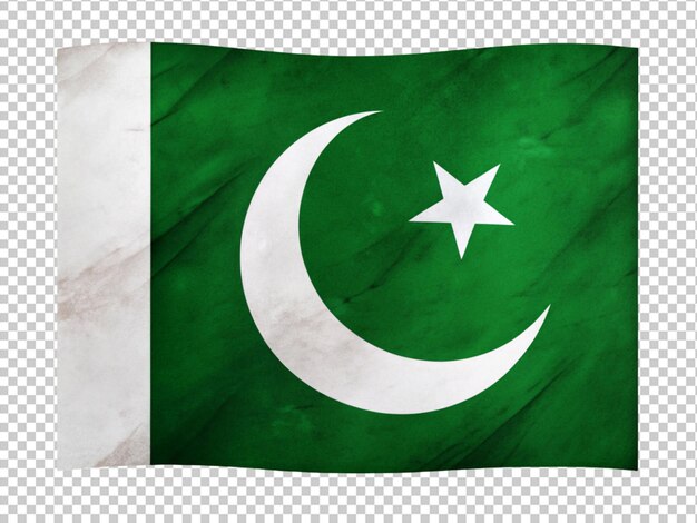 Die pakistanische flagge