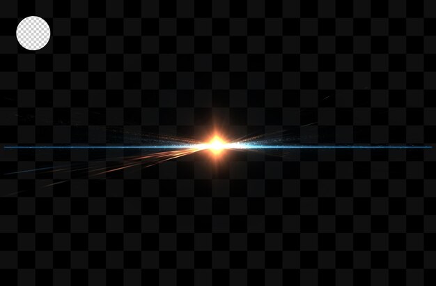 Die Sonne scheint auf einem transparenten Hintergrund