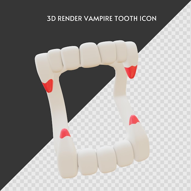 PSD diente de vampiro 3d