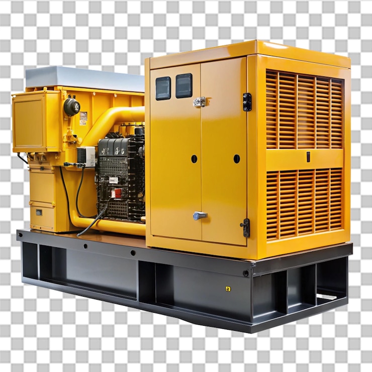 PSD diesel generator transparent background