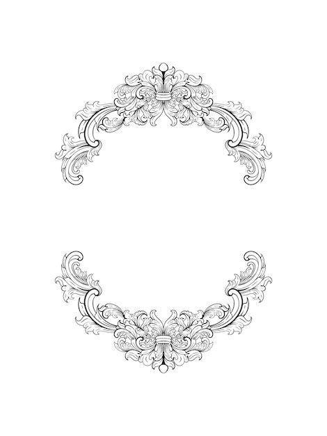 Dieses Ornament kann als Hintergrund oder Objekt verwendet werden, wie Sie möchten