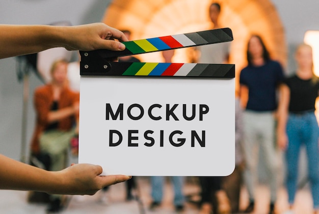 Dietro le quinte del film clapboard