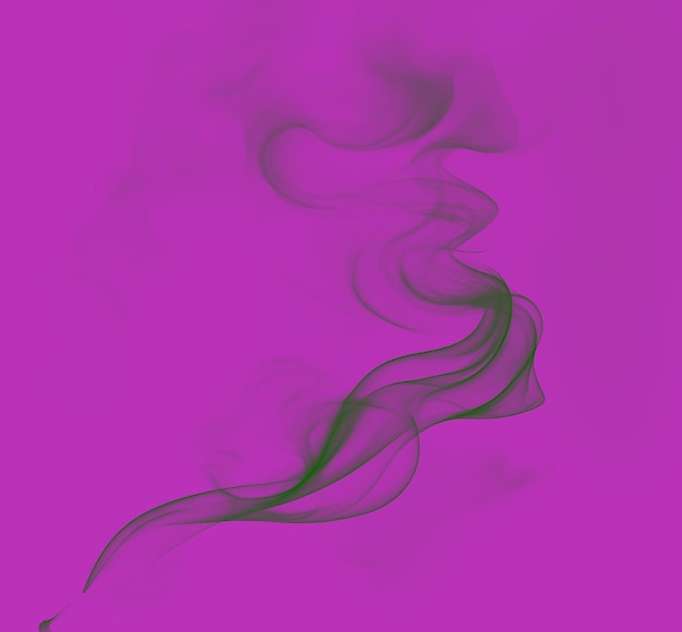 Diferentes archivos de humo transparentes de colores diferentes