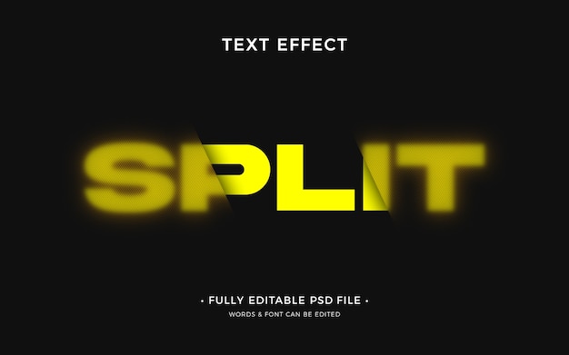 Diffusor-Texteffekt