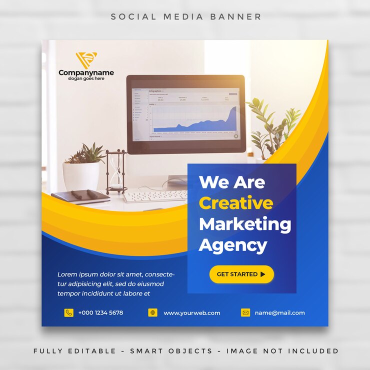 Digital Agency Marketing Square Post sui social media