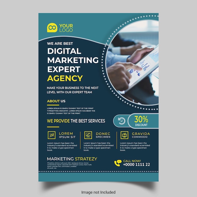 Digital Marketing Expert Agency Flyer