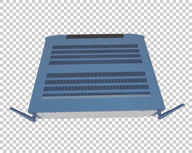 digital player isolated on transparent background 3d rendering illustration