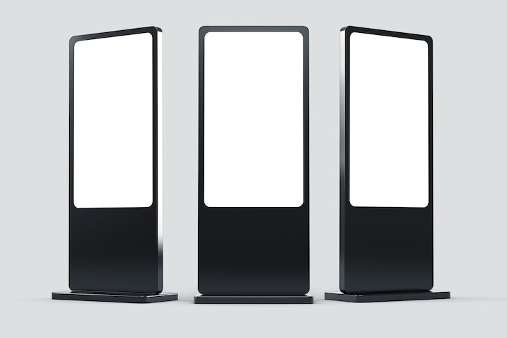 PSD digital signage mockup