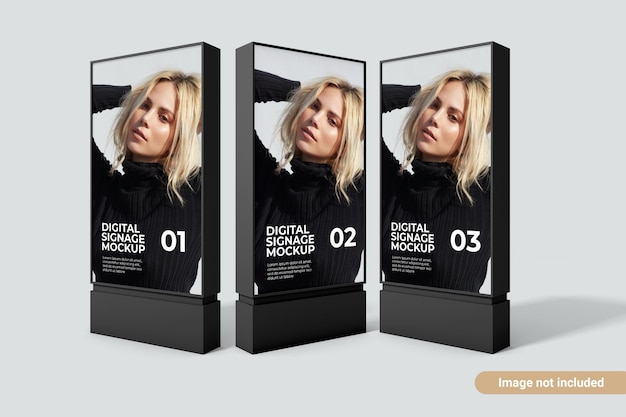 PSD digital signage-mockup