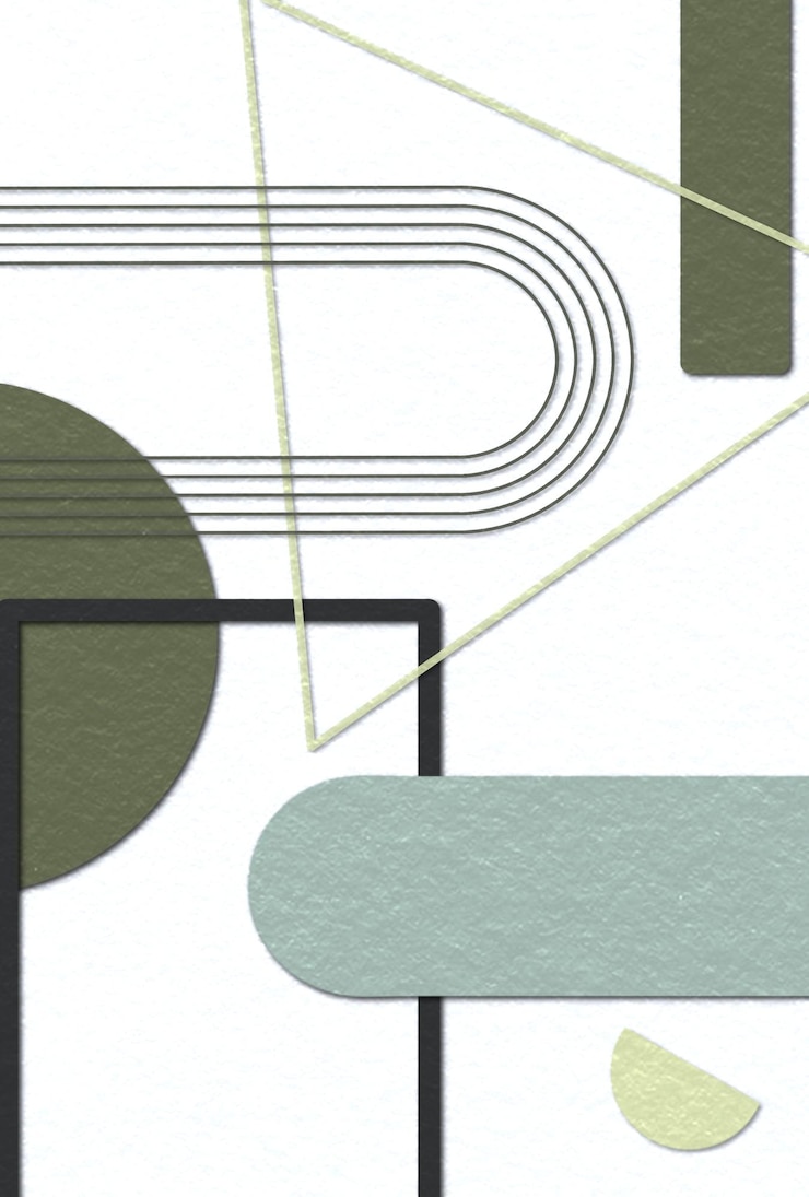 PSD digitale abstrakte geometrische bildende kunst mit illustrationen zufällig angeordneter linien und formen