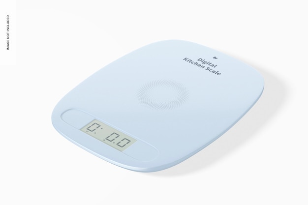 Digitale Küchenwaage Mockup