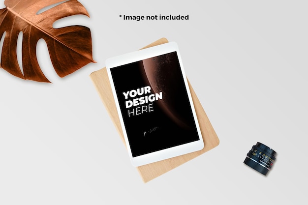 Digitale Smartphone- und Tablet-Mockup-PSD-Vorlage
