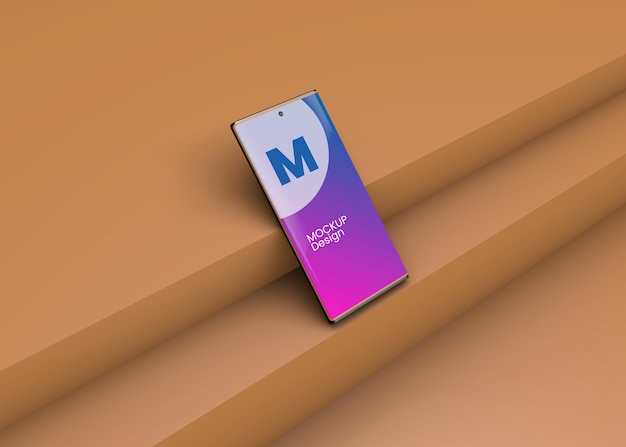 Digitales handy-bildschirm-mockup-design