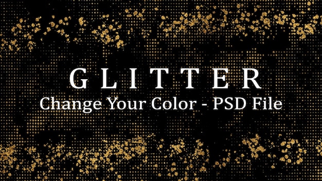 Digitales nahtloses Muster mit glitzerndem Hintergrund