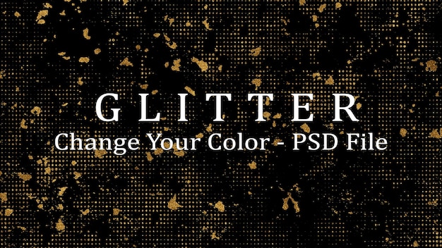 Digitales nahtloses Muster mit glitzerndem Hintergrund