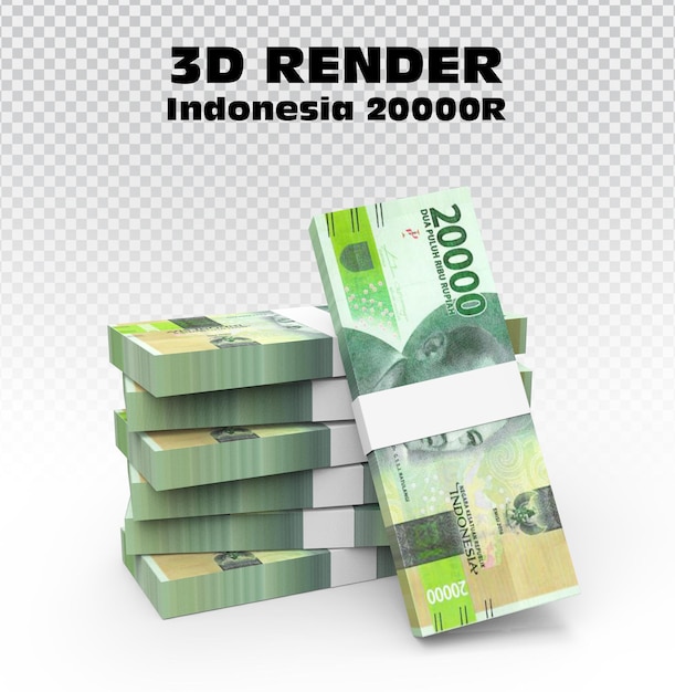 Dinero 200 Rublos Rusia 3D Rendering