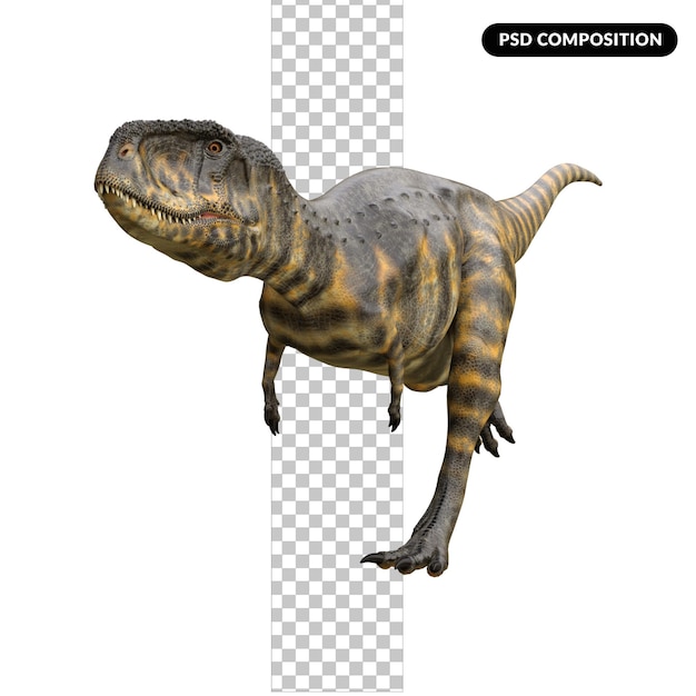 PSD le dinosaure en 3d