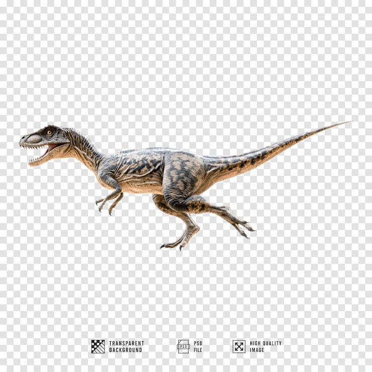 PSD un dinosaurio con la imagen de un dinosaurio